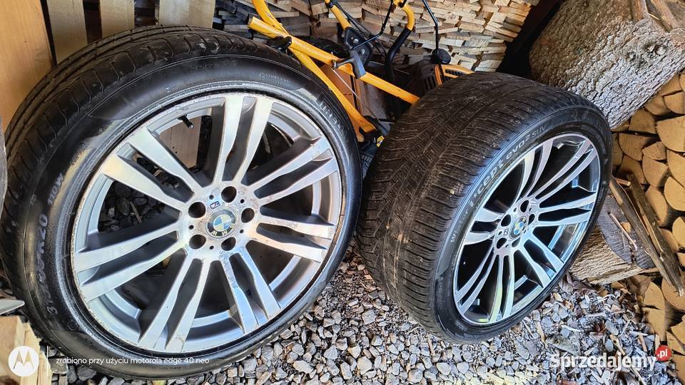 Bmw X5 X6 e70 e71 M pakiet dwie tylne felgi śląskie Bielsko-Biała
