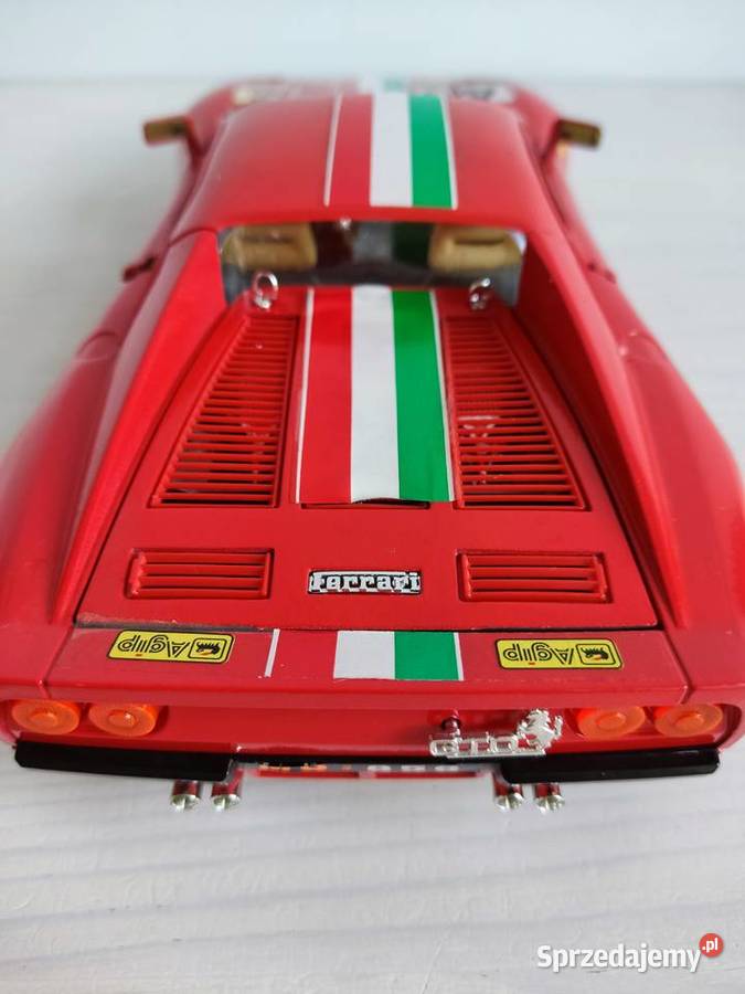 Model samochodu 118 Ferrari GTO 1984 Burago Głuchołazy