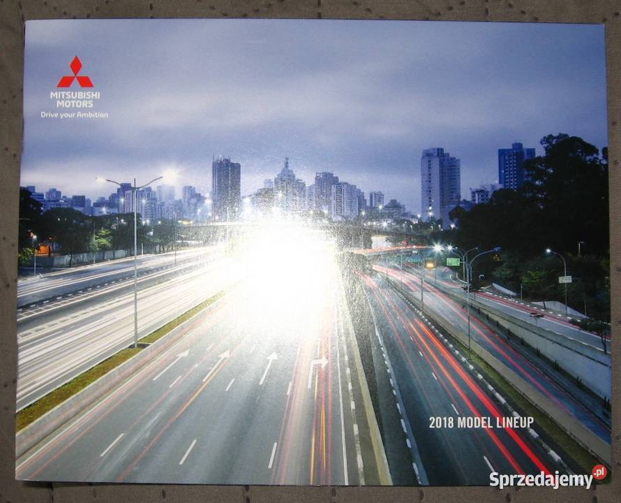 Mitsubishi 2018 Model Line Up prospekt katalog Pozostałe Kępice
