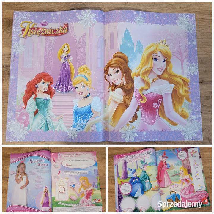 Kolekcjonerskie magazyny Disney Księżniczka