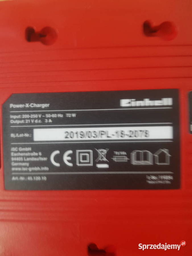 Ładowarka EINHELL POWER XCHANGE 18V Głogowa