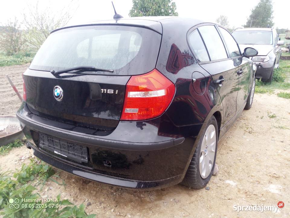 BMW 1 16 122 2 uszkodzone 2009r 122KM Barciany sprzedam