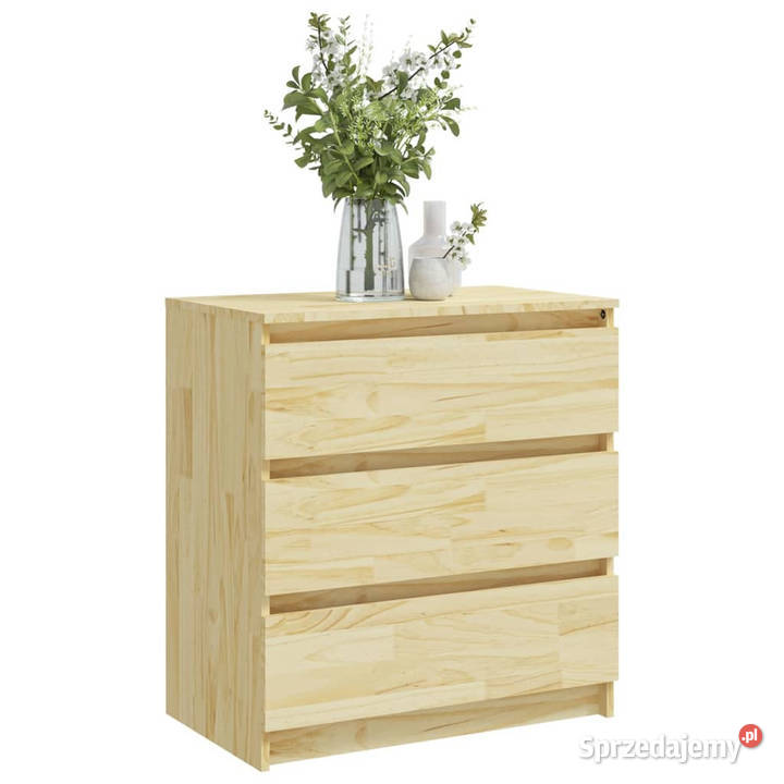 Szafka nocna 60x36x64 lite drewno sosnowe Warszawa