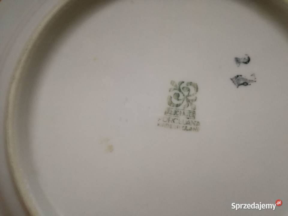 Talerzyk deserowyporcelana Włocławekśrednica 17