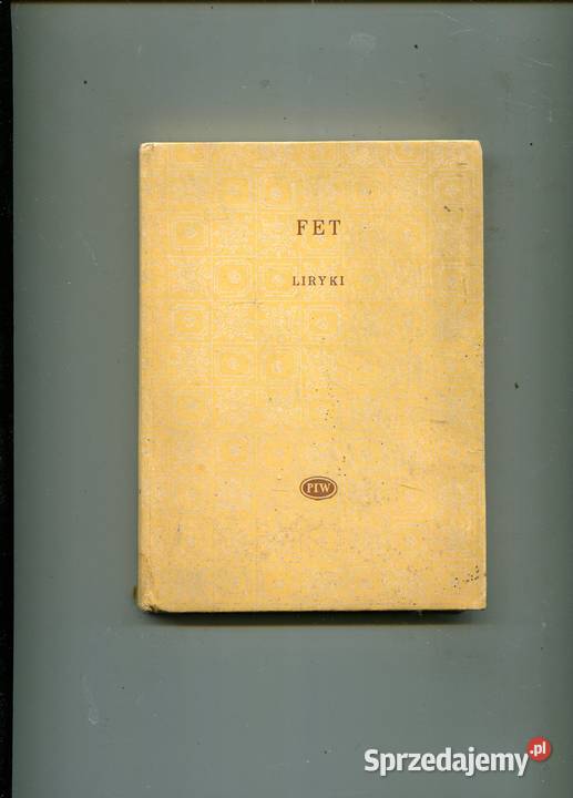 Liryki Fet Rok wydania 1964 Pozostałe Szczecin