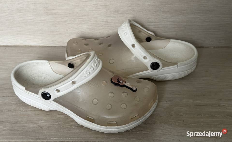 Chodaki Crocs Classic Translucent Clog J5 r3738 23cm Łódź