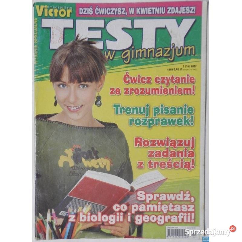 Victor Testy w gimnazjum Wydanie Specjalne 2007 mazowieckie