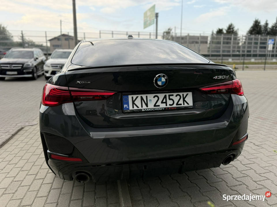 BMW 430 d Gran Coupe Gwarancja do 5XII27 Fvat23 2993cm3 Węgrzce