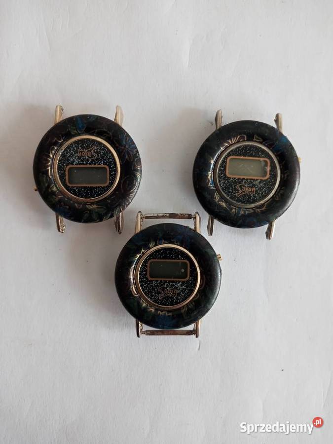 ZEGARKI KWARCOWE LCD ZESTAW 3 SZTUKI Szczecinek