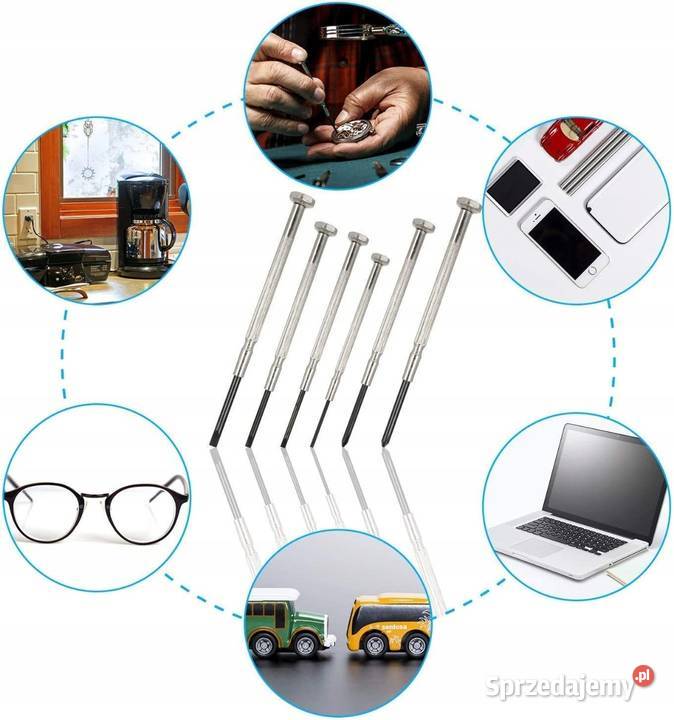 ŚRUBOKRĘTY ZEGARMISTRZOWSKIE Wkrętaki precyzyjne Rzeszów sprzedam