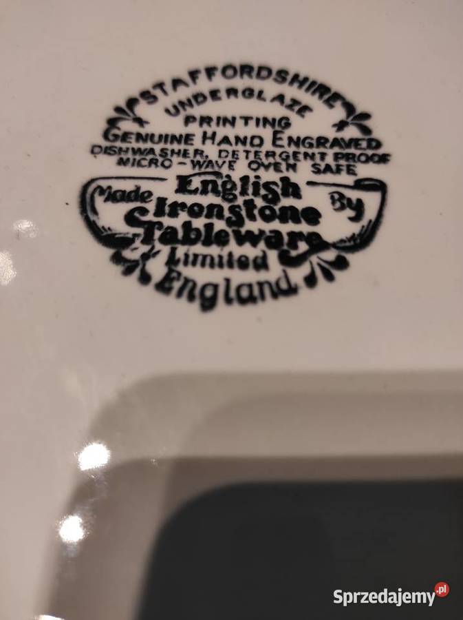 Porcelana angielska English Ironstone Tableware