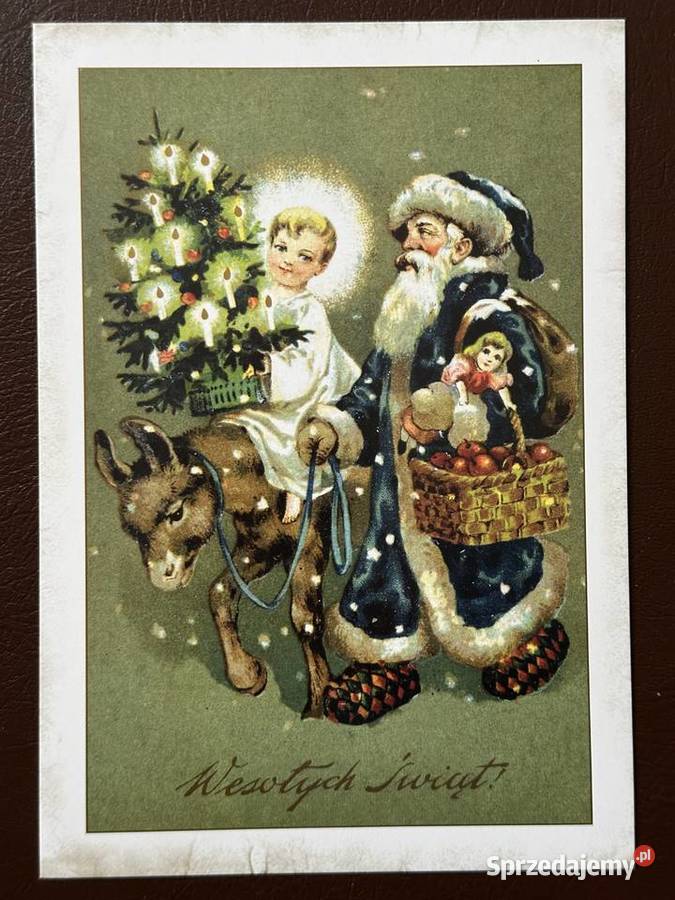 pocztówki kolekcjonerskie Boże Narodzenie 4 łódzkie Łęczyca