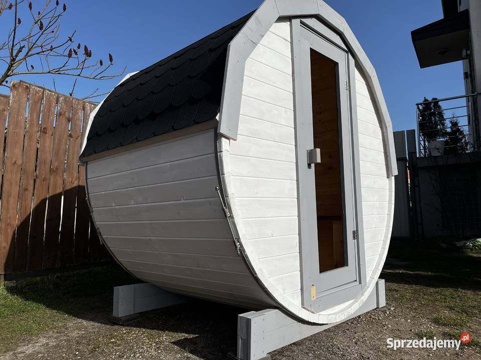 sauna ogrodowa