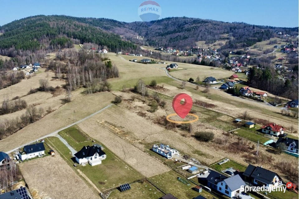 Działka budowlanorolna idealna asfalt Łękawica