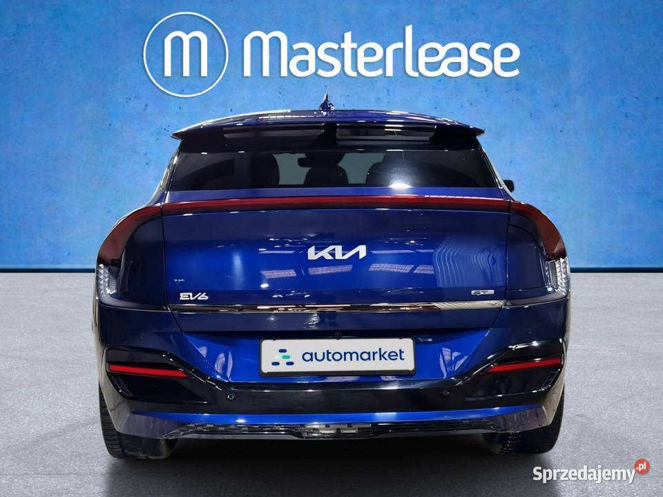 Kia EV6 774kWh GTLine Z Polskiego Salonu Faktura asystent pasa ruchu Warszawa