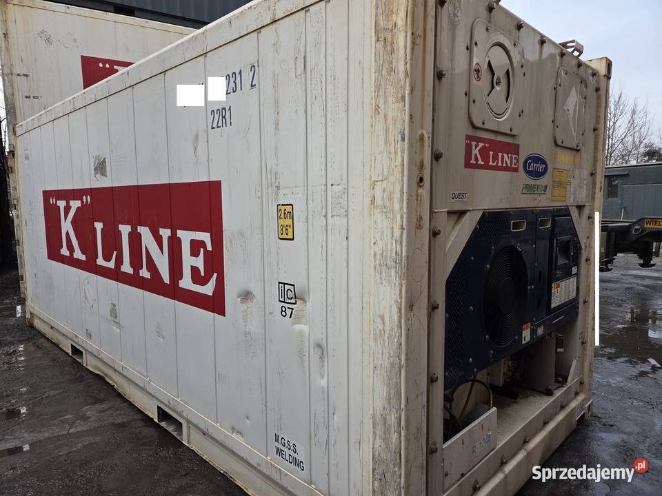 Kontener chłodniczy 6 metrowy 2015 pomorskie Gdynia