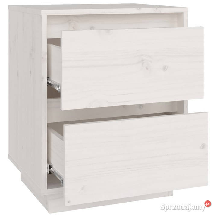 Szafka nocna biała 40x35x50 lite drewno sosnowe mazowieckie Warszawa sprzedam