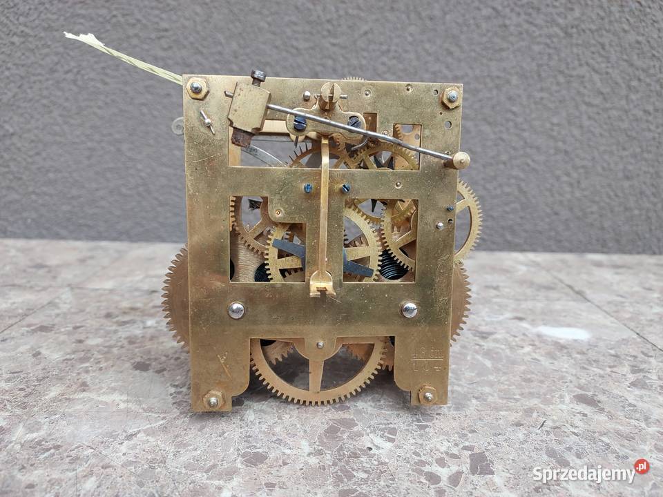 M130 Mechanizm starego zegara ściennego Kienzle pomorskie Tczew