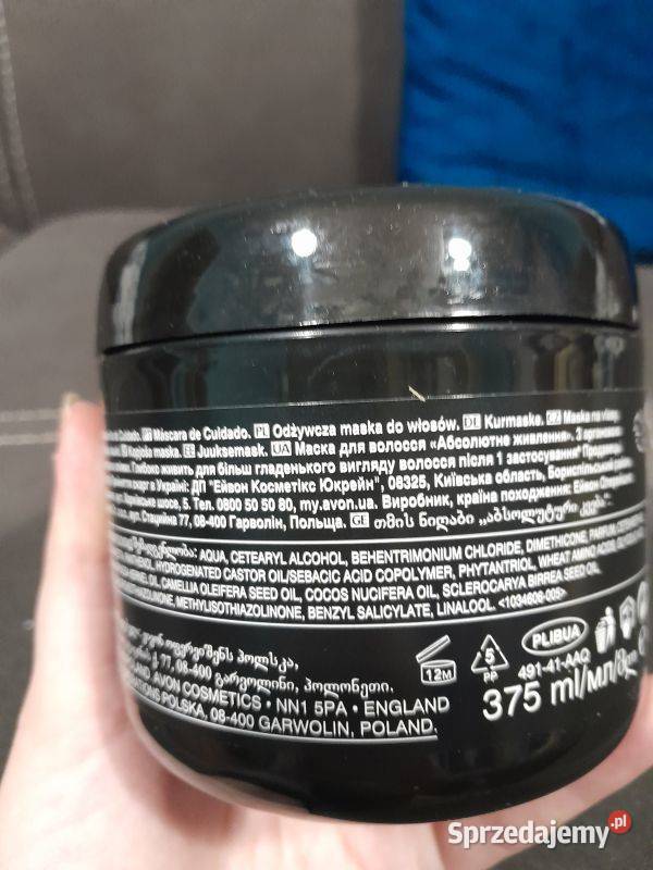 Odżywcza maska do włosów Avon Advance Techniques Siewierz