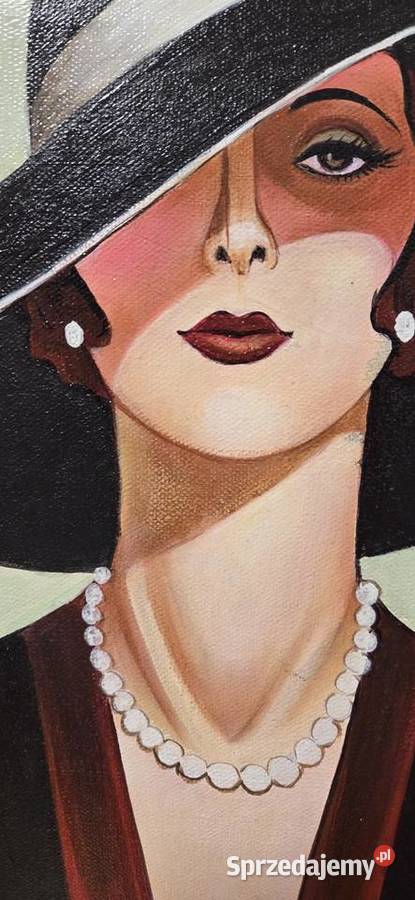 Obraz ręcznie malowany z certyfikatem Godów