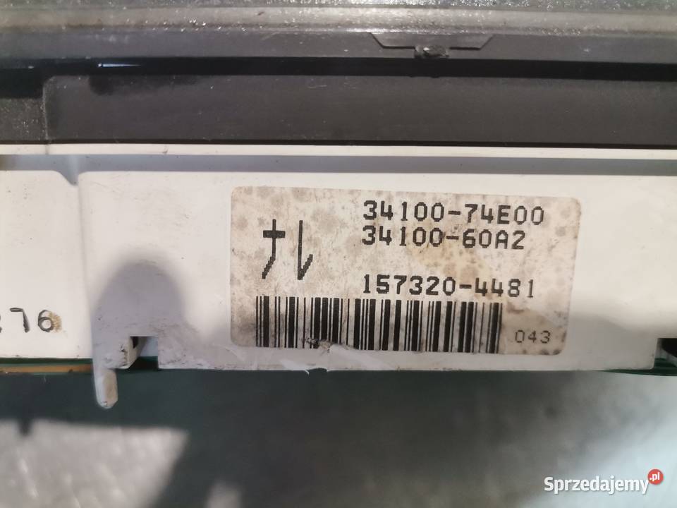 LICZNIK ZEGAR ZEGARY SUZUKI VITARA I 13 B Nowy Sącz