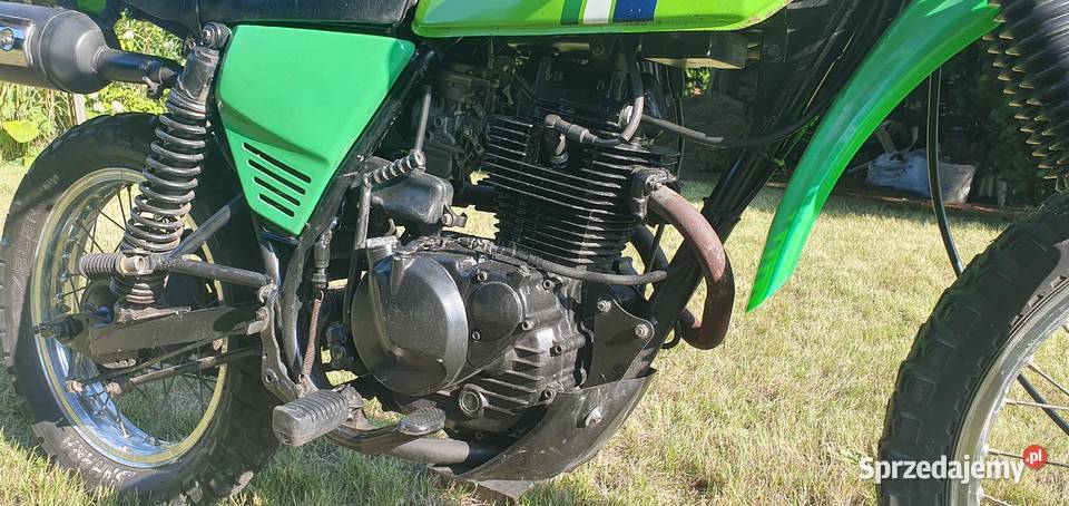 Kawasaki KL250A 82 15 rzadki klasyk manualna Kawasaki Wrocław