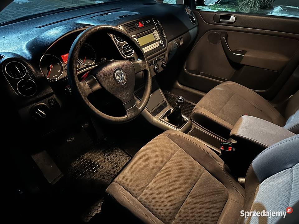 Volkswagen Golf Plus 19 TDI czarny klimatronic Golf Plus Włocławek