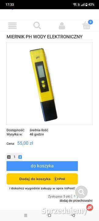 Mierniki elektryczne pH papierki lakmusowe i Pozostałe Bydgoszcz