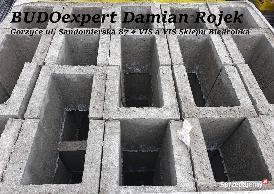 Kształtka betonowa nadprożowa U filarowa pustak Gorzyce