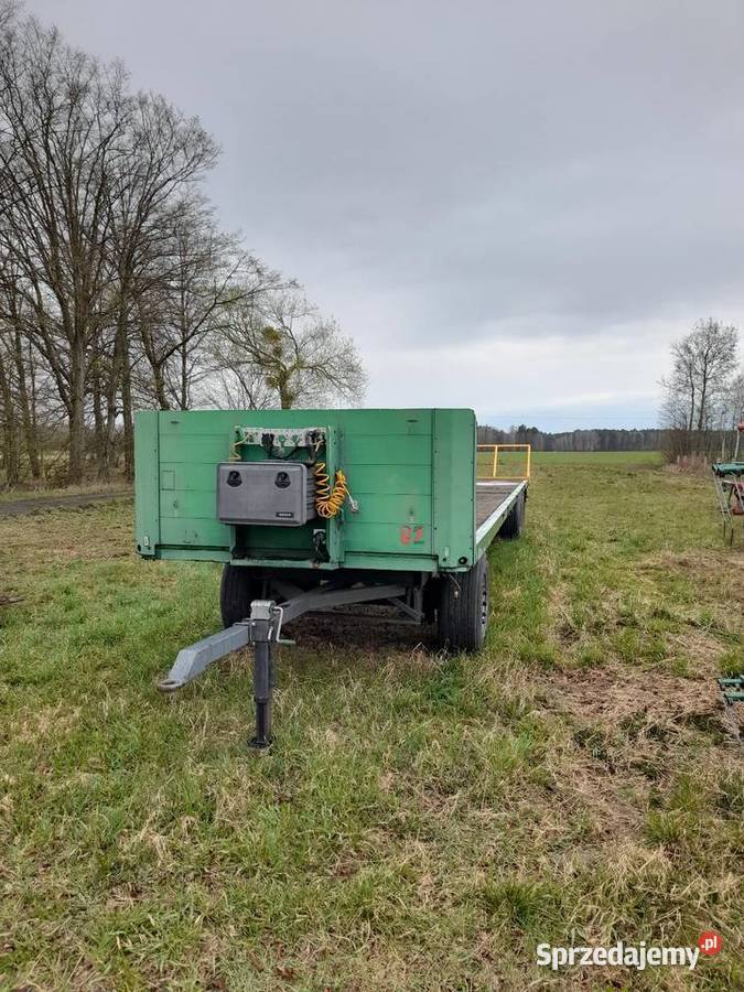 Naczepa platforma przyczepa wózek dolly Schmitz Przyczepy rolnicze Curyn