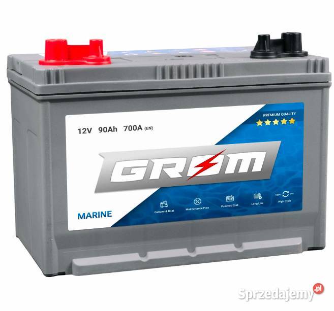 Akumulator GROM MARINE 90Ah 700A M31DC Elbląg warmińsko-mazurskie