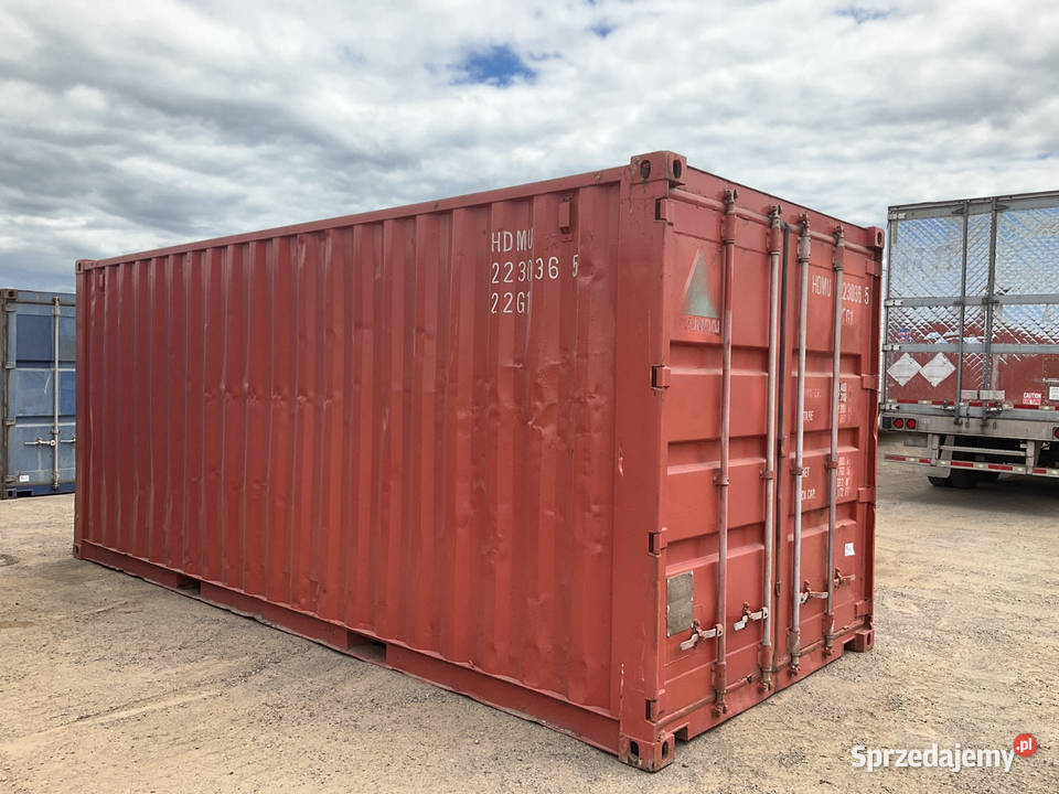 Kontener morski magazynowy 20DV 6 metrowy
