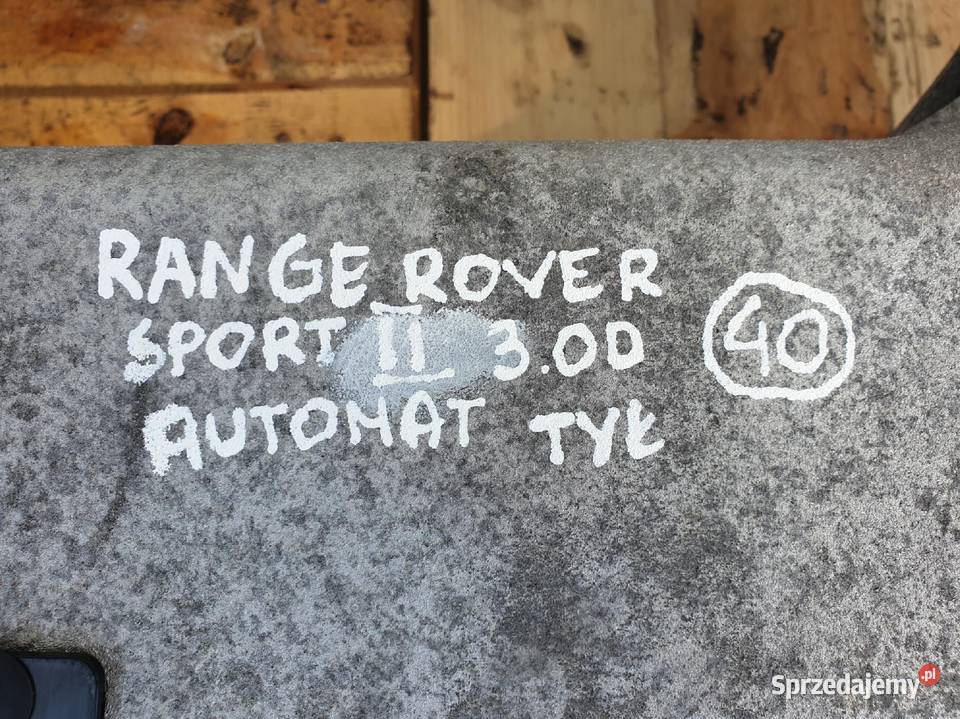 Range Rover Sport II L494 30 D TYLNE SANKI TYŁ Janów
