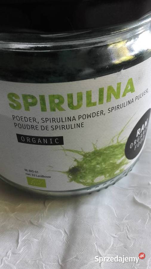 SPIRULINA ORGANIC PUDER Witaminy i minerały