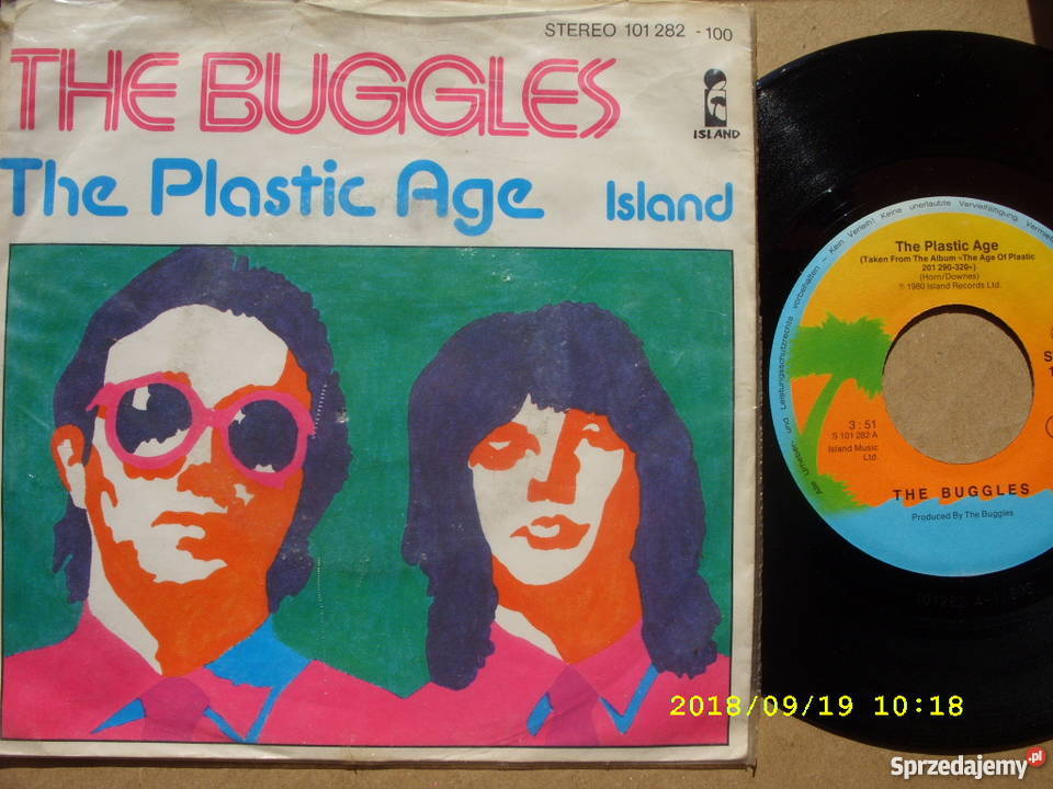 THE BUGGLESTHE PLASTIC AGE singiel winyl Wołów