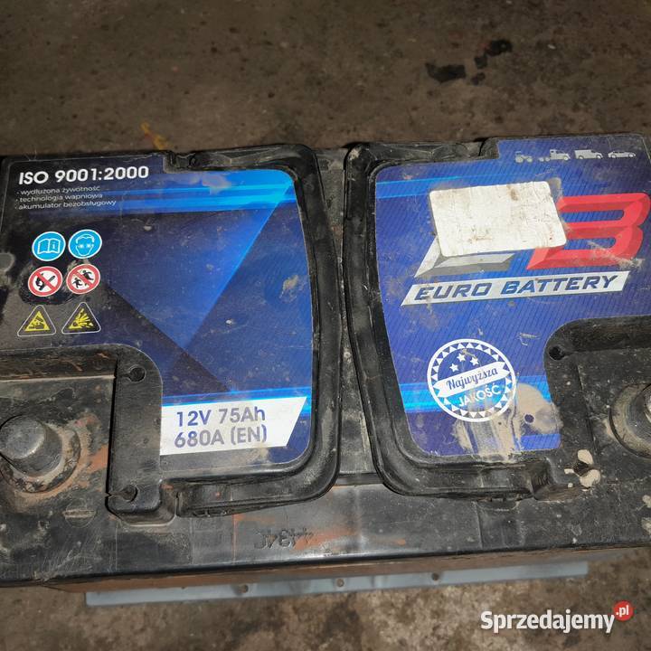 Akumulator 60ah 75ah łódzkie sprzedam