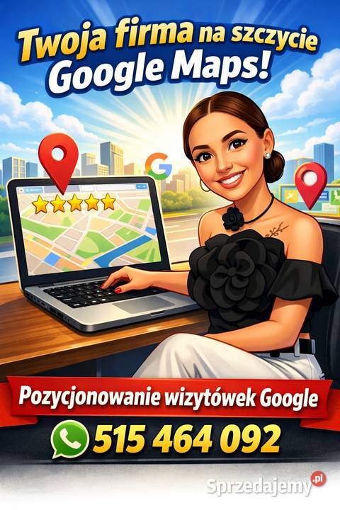 Wizytówka Google Reklama online warmińsko-mazurskie