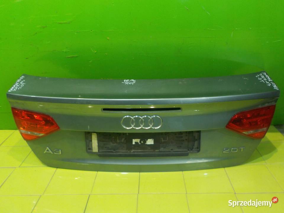 AUDI A3 8P II 08r CABRIO klapa tyl sprzedam