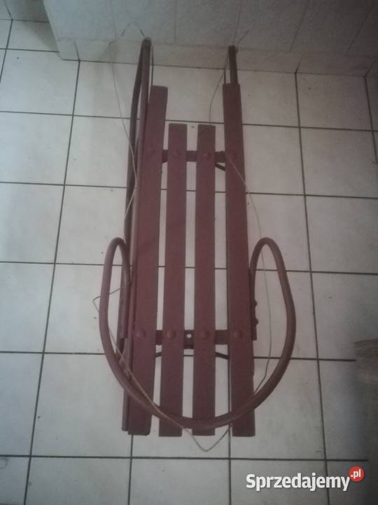 Sanki metalowe z oparciem sprzedamMozliwa Katowice sprzedam