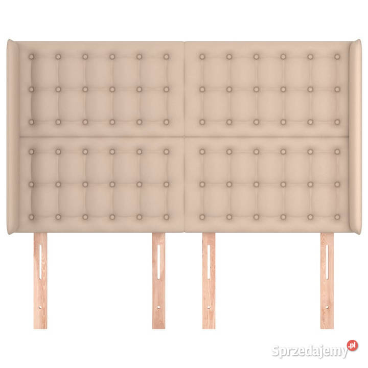 Zagłówek uszak cappuccino 147x16x118128 sztuczna Warszawa