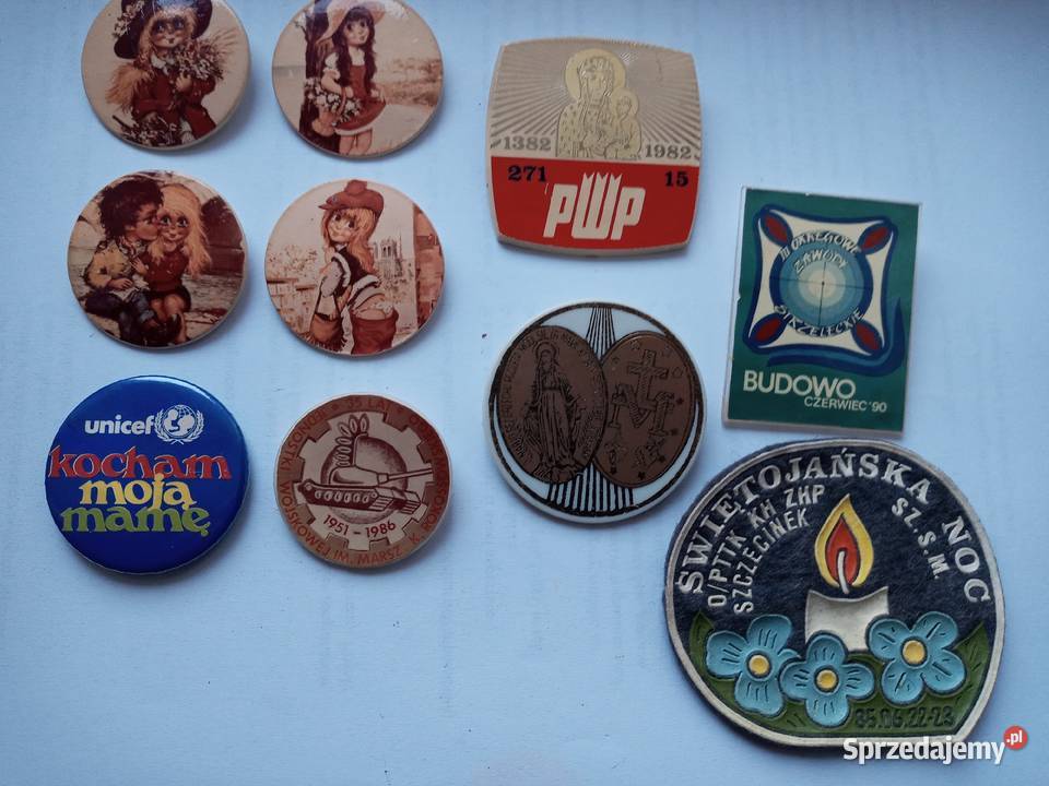 Przypinki kolekcjonera Szczecinek