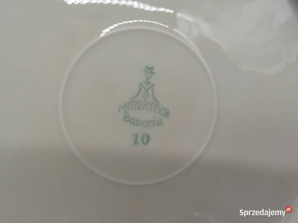 Zestaw śniadaniowy trio z porcelany MITTERTEICH