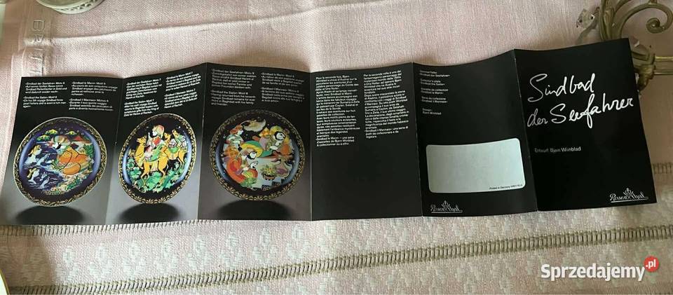 Talerzyk Rosenthal Kolekcjonerski Z serii pomorskie Gdańsk