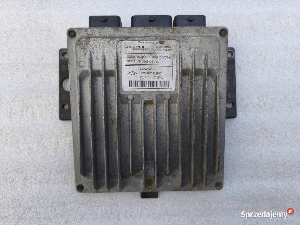Sterownik Silnika Renault Clio II 15 DCI