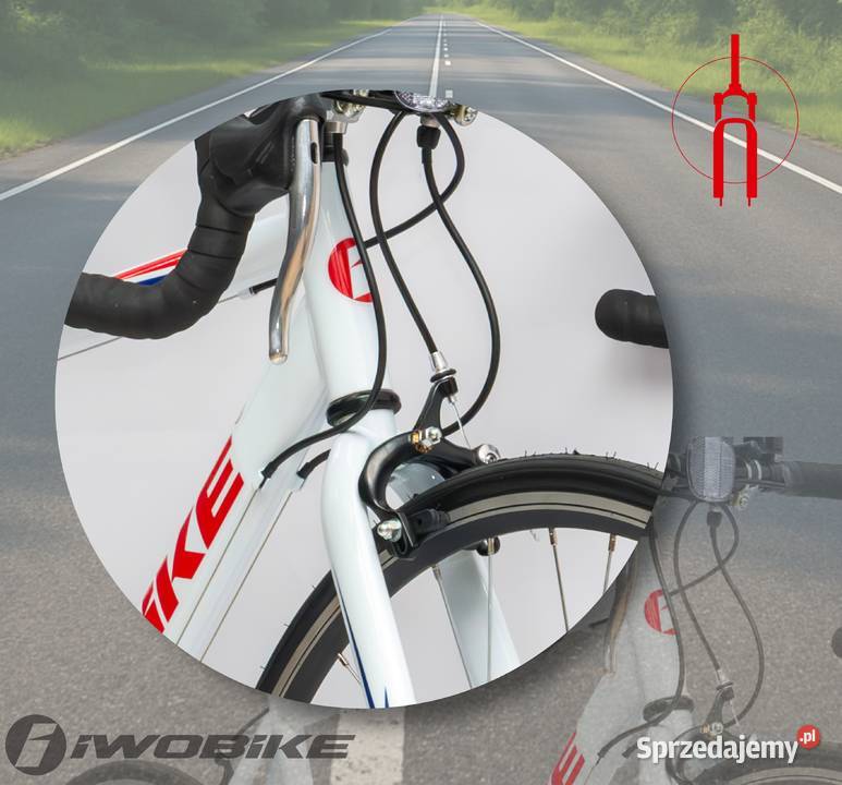 Rower Męski Szosowy Koła 28 Shimano IWOBIKE Gorlice