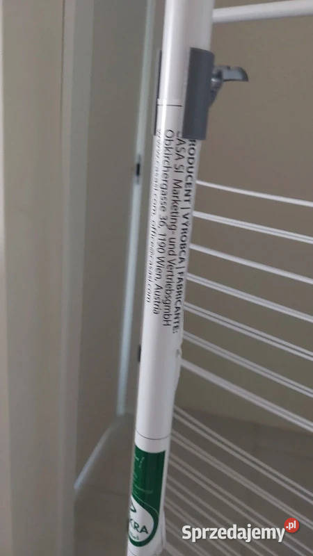Suszarka stojąca z certifikatem Dekra