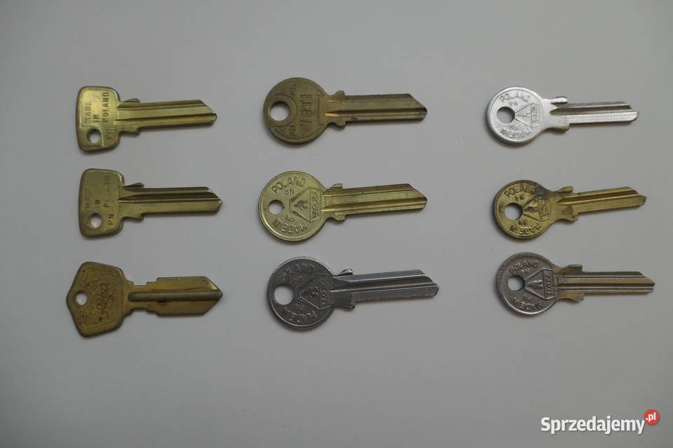 Oryginalne klucze surowe YETI FANA ALFA z czasów dolnośląskie Wrocław
