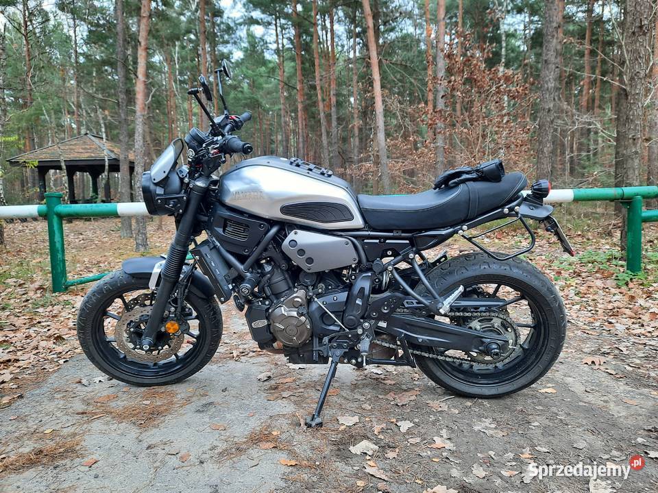 Mocowanie tablicy rejestracyjnej Yamaha Xsr700