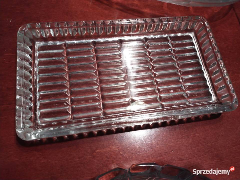 Półmiski kryształ perełki PRL kujawsko-pomorskie