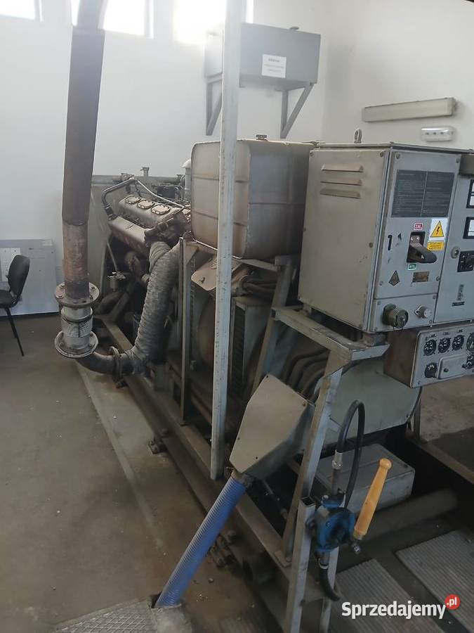 Agregat prądotwórczy TRK 250 kW z 1977 roku Międzyrzecz